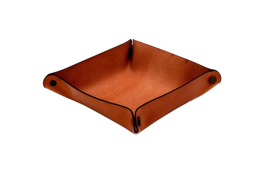 Quote Leather Tray