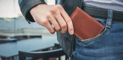 high quality leather wallet