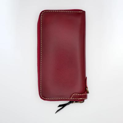 Women Dark Red Wallet - Trendy Leather