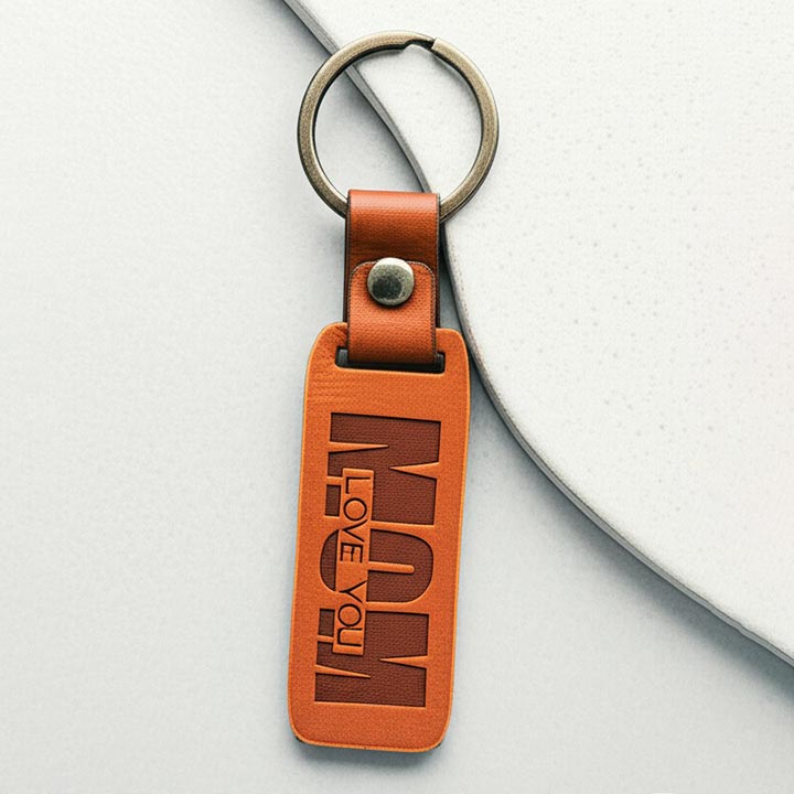 Love You Mom Keychain